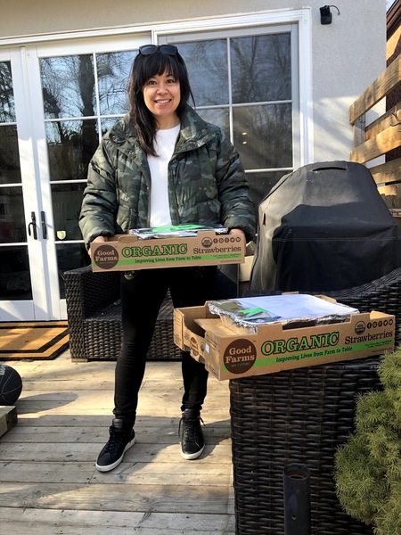 Randomly selected image of volunteers and/or meals